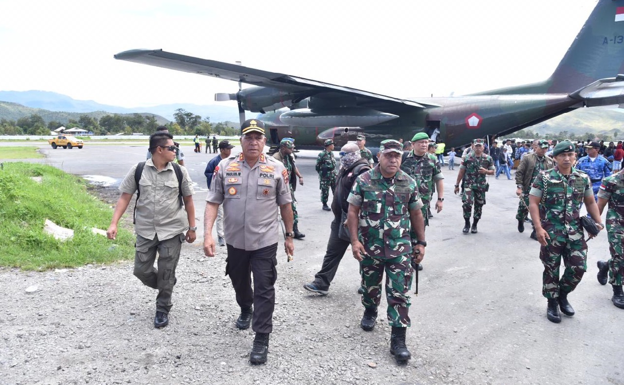 Kembali Memanas, Kapolda dan Pangdam Kunjungi Wamena
