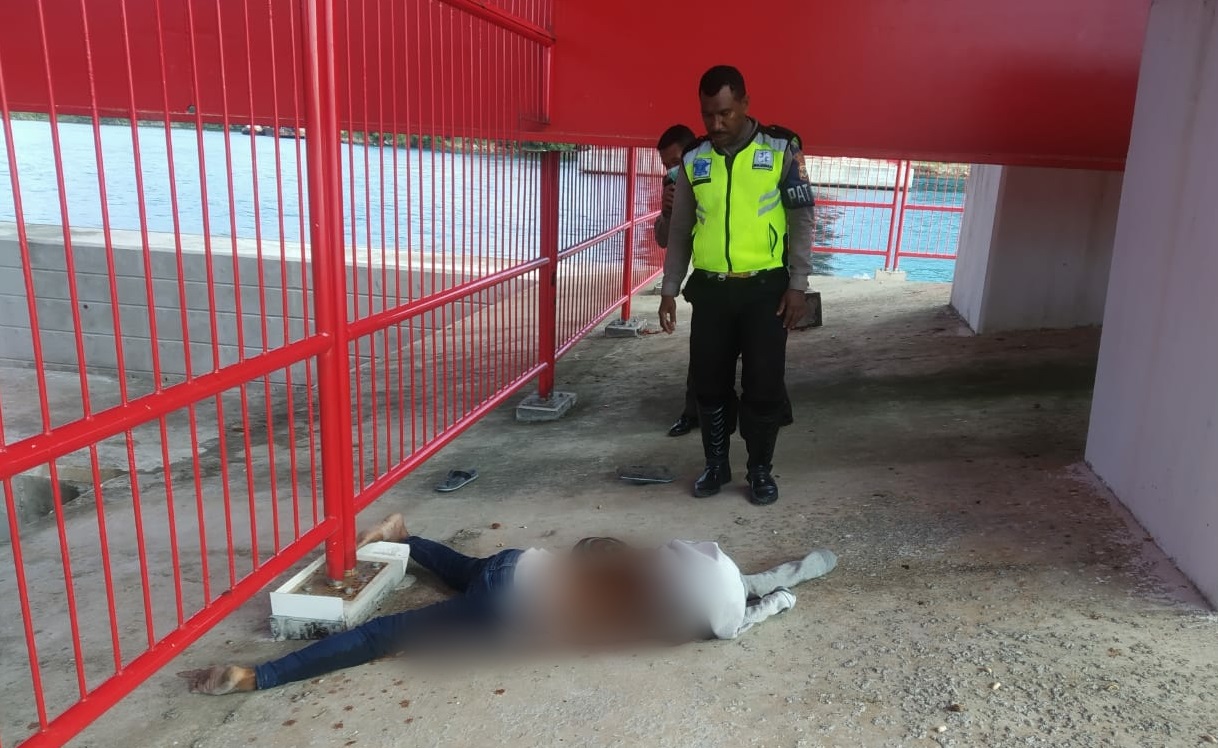 Diduga Jatuh Dari Jembatan Youtefa Seorang Wanita Ditemukan Tewas