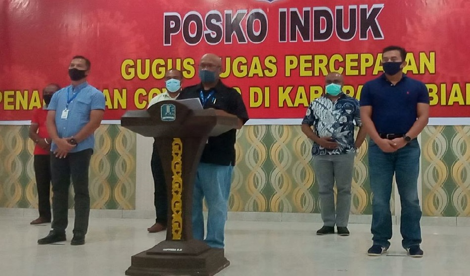 Kasus Positif C-19 di Biak Meningkat Drastis, Pemkab Rencanakan Rapid Massal