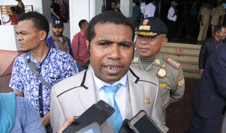 Bupati Biak Dilaporkan ke Polisi, HAN : Tidak ada Pemukulan..!