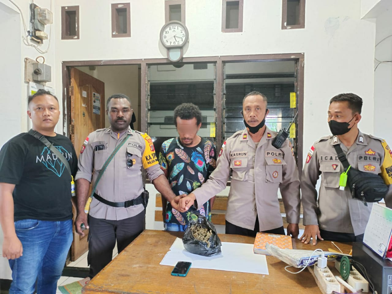 Penyelundup Narkoba Lintas Negara Diamankan Polisi