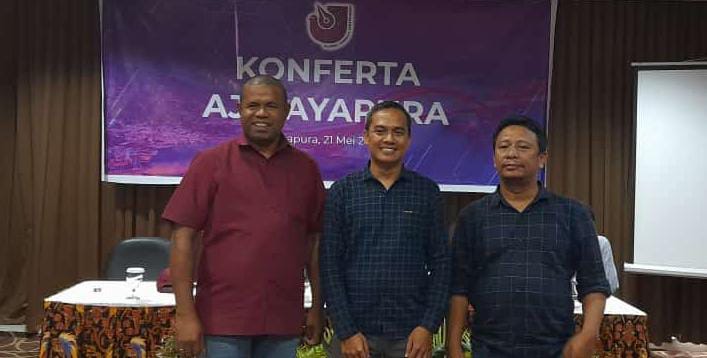 Pasangan LUNA Kembali Pimpin AJI Jayapura   