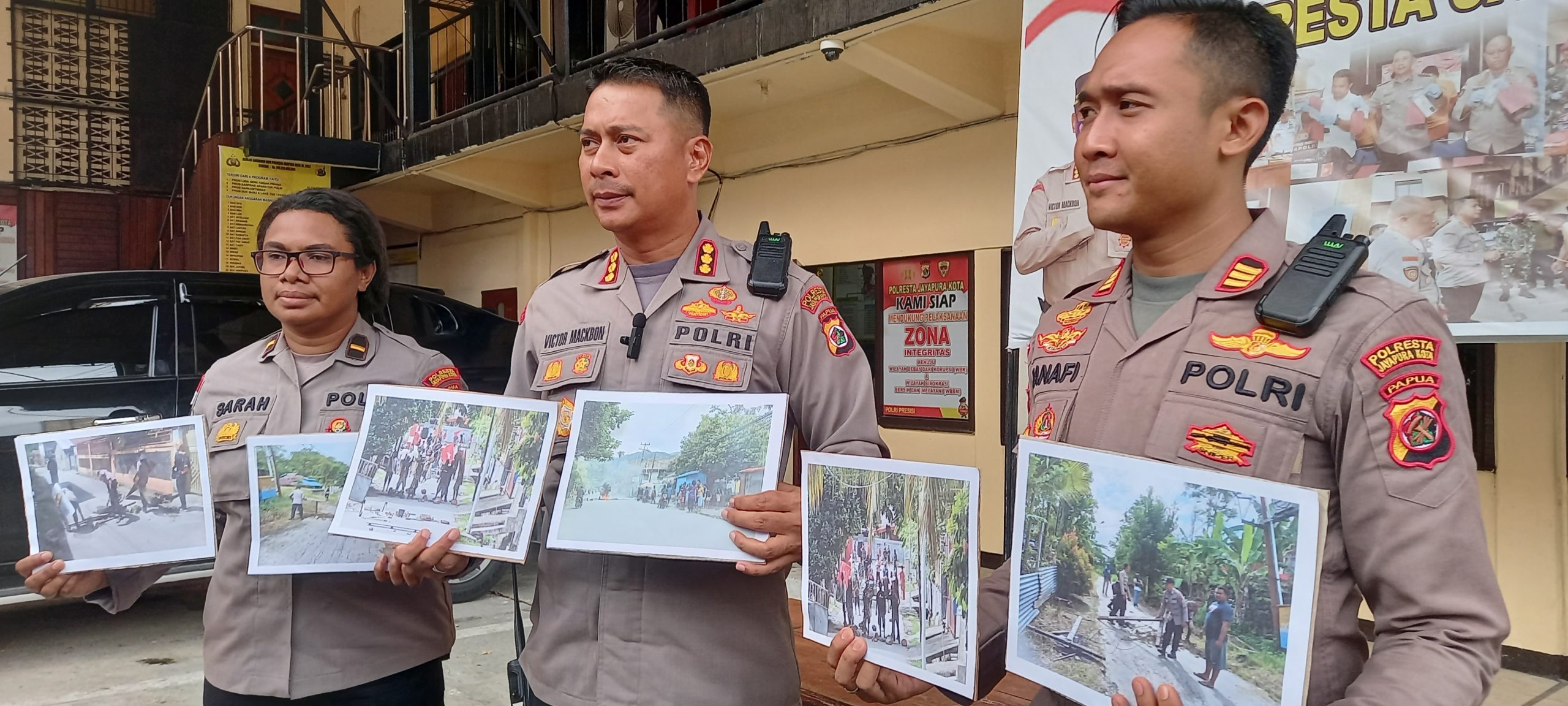 8 Simpatisan KNPB Diamankan Polisi dalam Unras Kampus Uncen Bawah