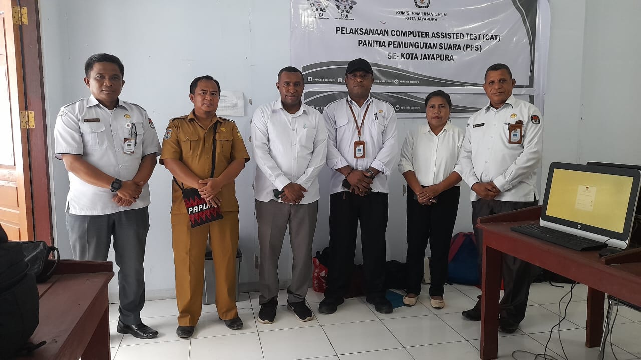 Hari Ini KPU Kota Jayapura Gelar Tes bagi 448 Calon PPS dengan Metode CAT