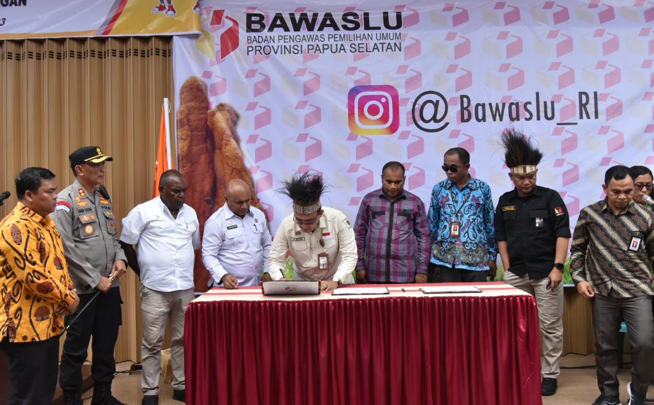 Kantor Sekretariat Persiapan Bawaslu di 3 DOB Diresmikan