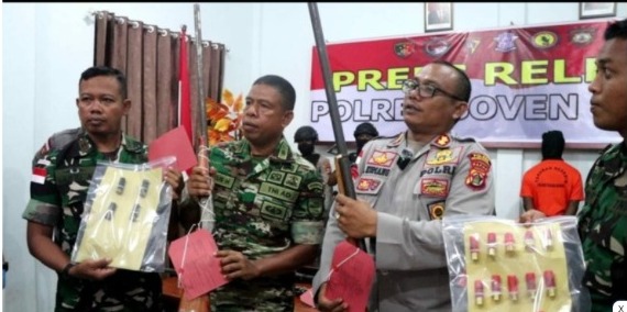 Dua Anggota KKB yang Tertangkap di Boven Digoel adalah Kelompok Yahukimo