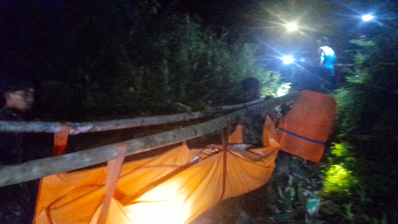 Personil Korban Putusnya Jembatan Gantung Digoel Kembali Ditemukan