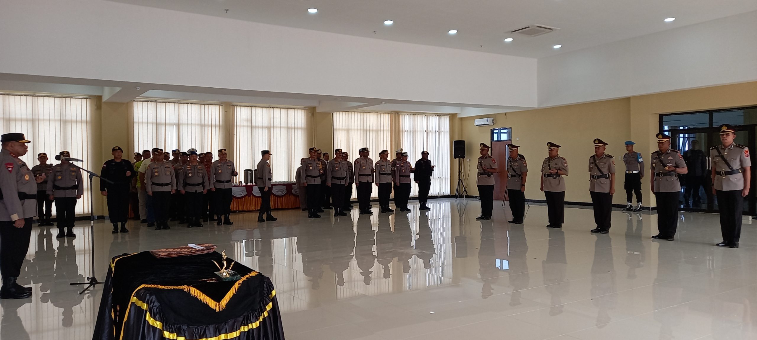 Tiga Kapolres di Jajaran Polda Papua Disertijabkan, Ini Pesan dan Harapan Kapolda