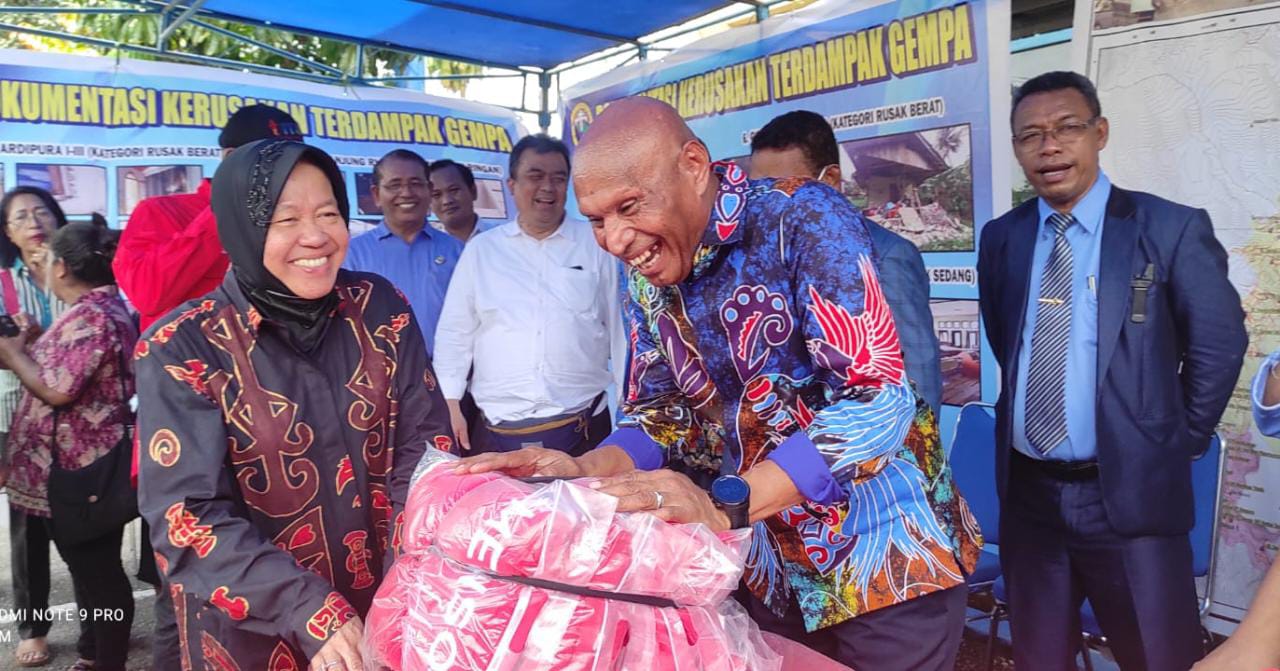 Ini Bantuan Kemensos RI Bagi Korban Gempa Jayapura