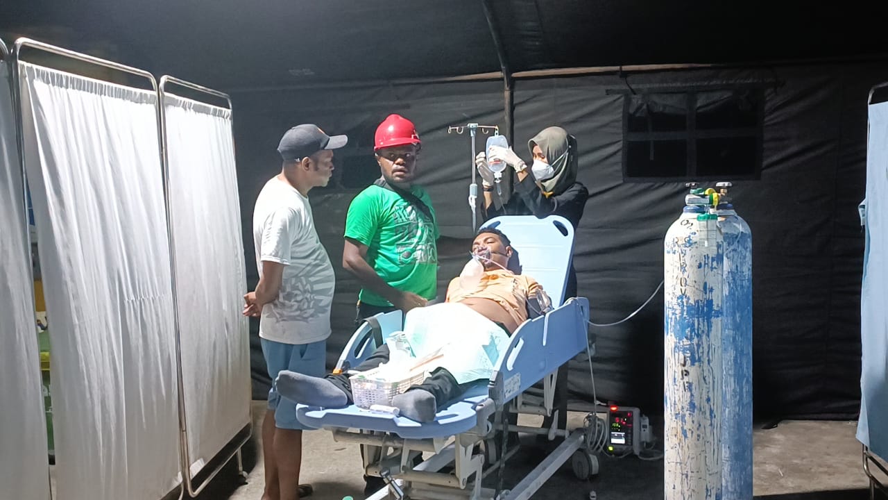 Pasca Kabakaran RSUD Abepura, 15 Pasien Masih Dirawat di Halaman Rumah Sakit