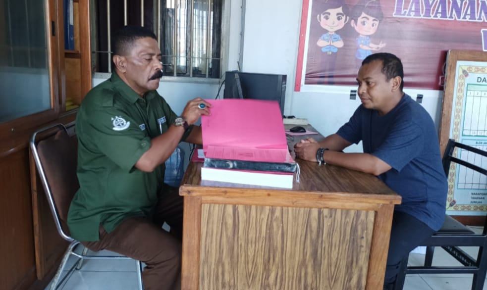 Mantan Plt Kadis PU Keerom Resmi Ditahan