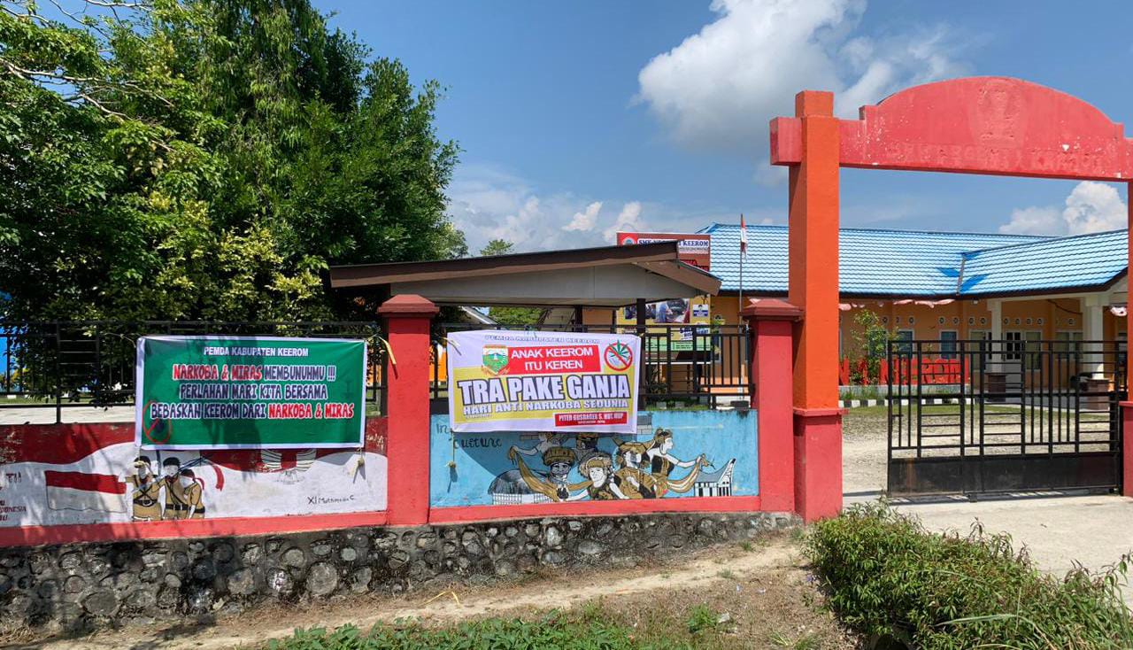 Bupati Gusbager Ajak Anak Muda Keerom untuk Tidak Gunakan Nakoba