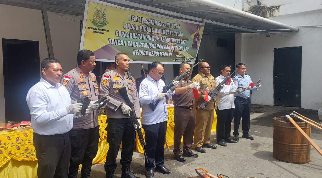 Musnakan BB Tindak Kejahatan, Kajari : Kasus Narkotika Masih yang Terbanyak