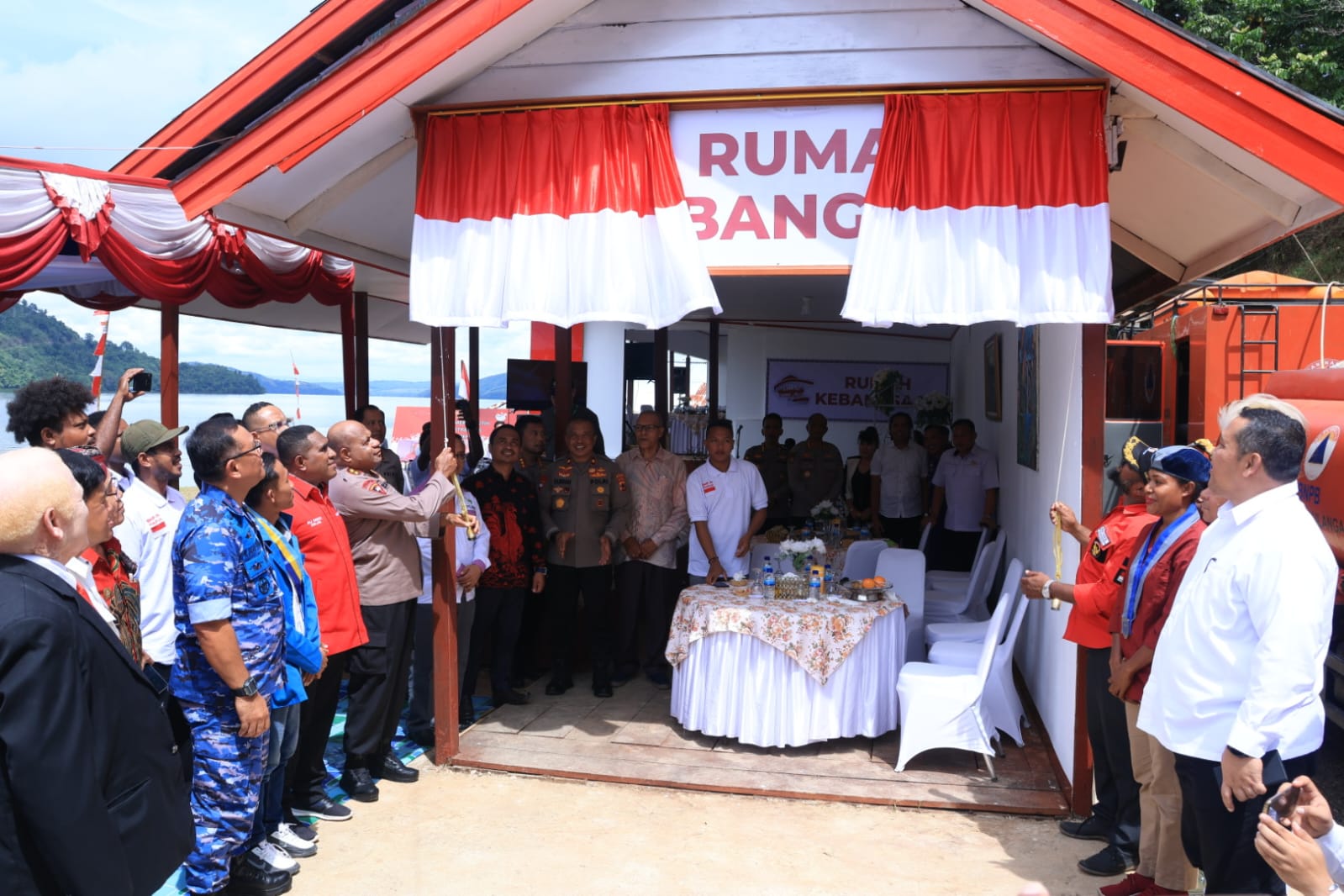 Resmikan Rumah Kebangsaan, Ini Pesan Kapolda Bagi Generasi Muda Papua