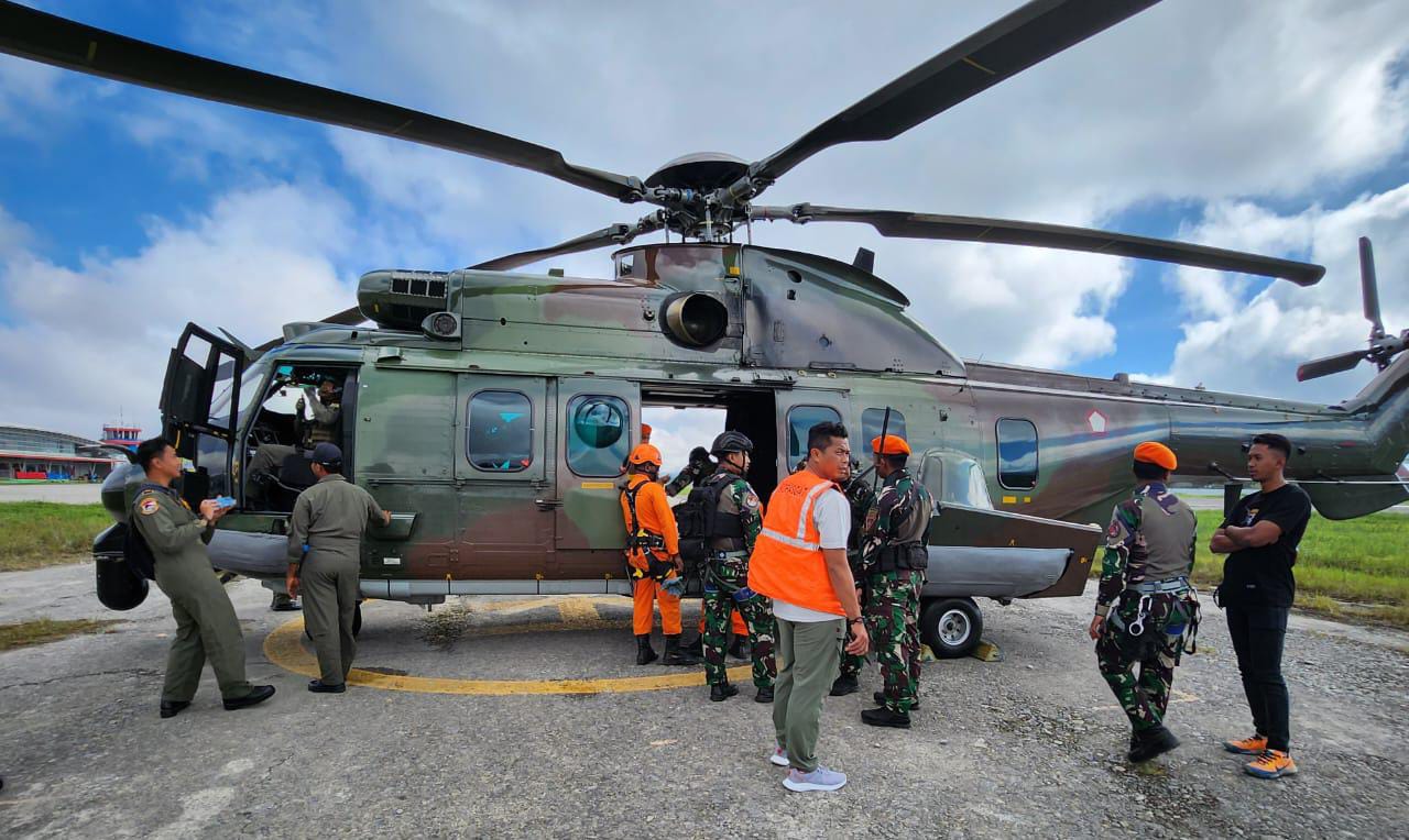 Cuaca Buruk Proses Evaluasi Pesawat SAM Air Kembali Tertunda