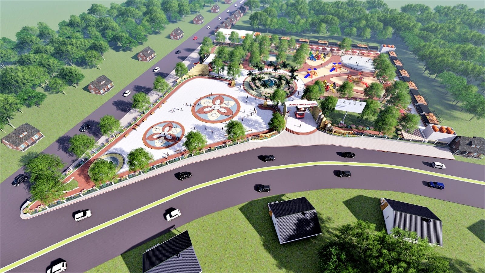 Michael Gomar Sebut Taman Kota Mappi Menjadi Sarana Kota Wisata