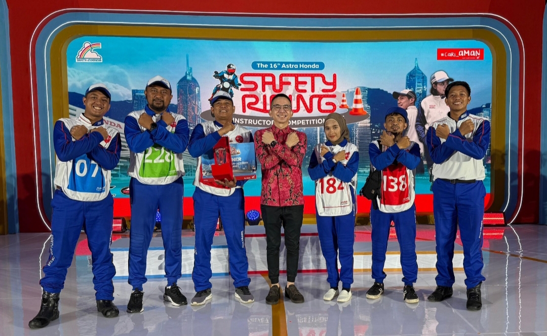 ‘Kaka Ipank’ Harumkan Nama AMP di Ajang Astra Honda Safety Riding Competition 2025