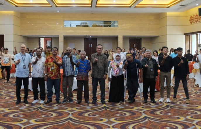 BI Papua Sosialisasikan CBP Rupiah kepada Komunitas Disabilitas di Jayapura 