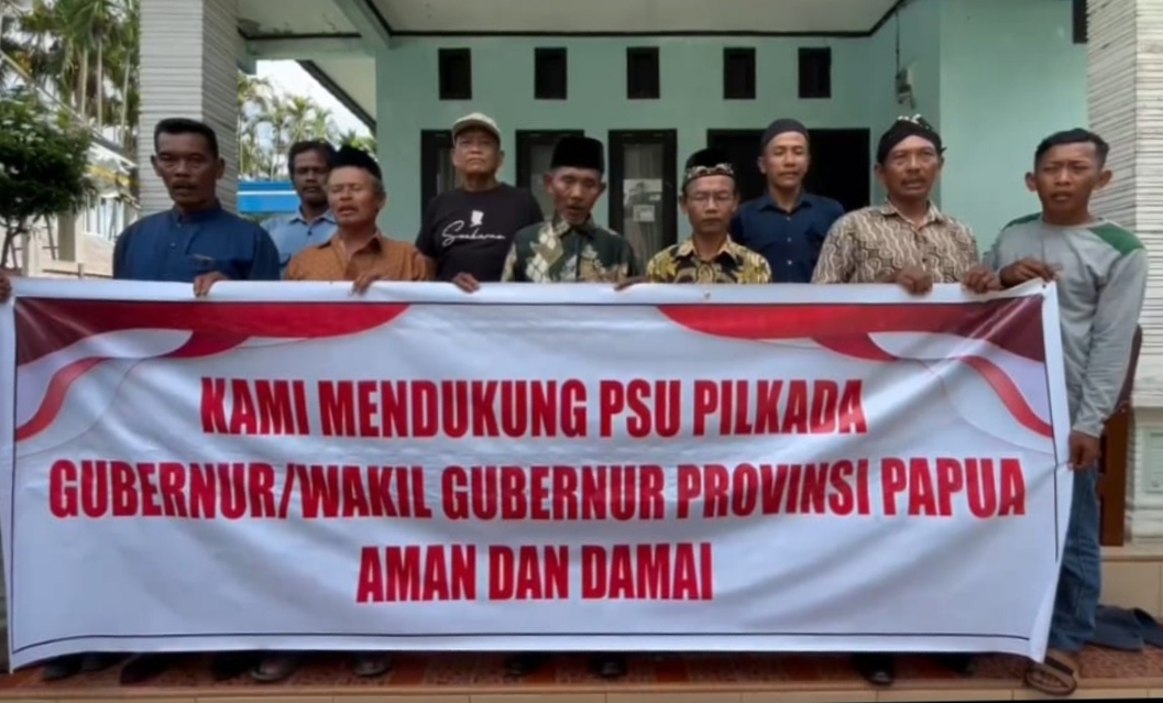 Jelang PSU Gubernur Papua 2025, Ketua HKJM Keerom Serukan Perdamaian