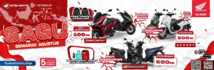 Semarak AGustus (SAGU), Honda Papua Hadirkan Program Spesial Bertabur Promo Menarik