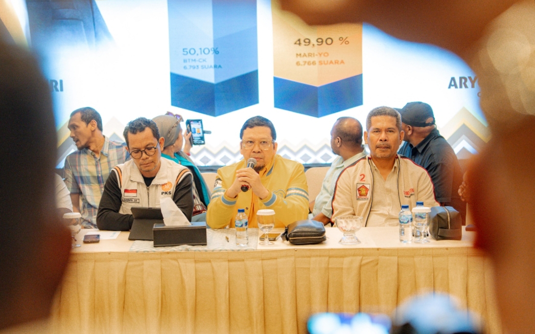 PSU Papua: Klaim Unggul di Quick Count dan Real Count, Pasangan Mariyo Deklarasi Kemenangan