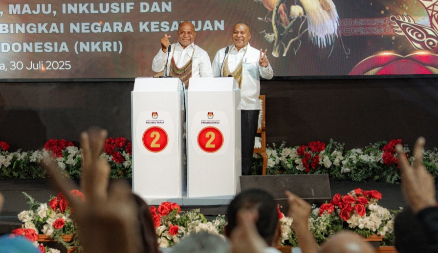 PSU Papua: Pasangan Mariyo Unggul di Keerom, dari 11 Distrik Hanya Kalah di Senggi