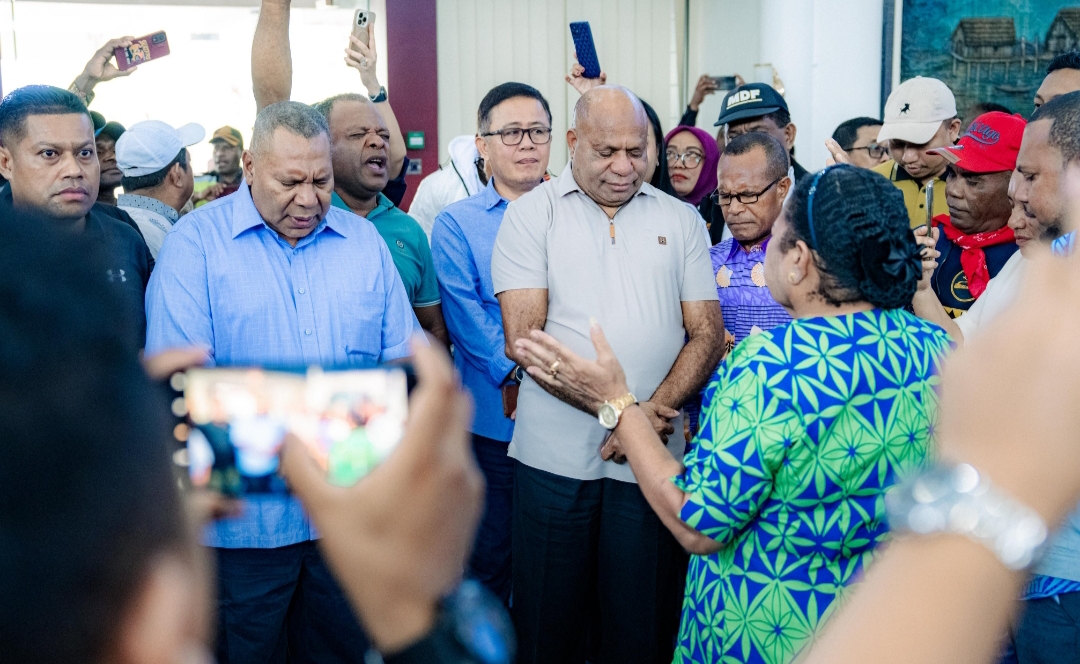 Tiba di Jayapura, Pasangan Mariyo Disambut dengan Doa, MDF : Mari Bersama Bangun Papua!