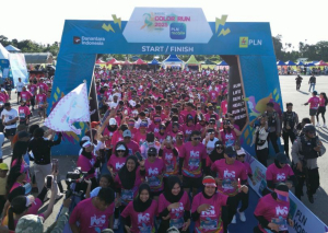 Nabire Color Run 2025, Ajang Pererat PLN dengan Masyarakat