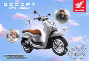 Siap Jadi Trendsetter Baru, Skutik Retro New Honda Scoopy Kini Makin Stylish