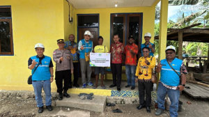 Hadiah Natal Penuh Cahaya, PLN Hadirkan Listrik Gratis untuk 45 Keluarga di Perbatasan RI-PNG