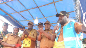 Jelang Nataru, PLN Terangi Dua Kampung di Dogiyai