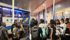 Perdana, Program Mudik Jalur Darat Pemprov Papua Muat 57 Penumpang Menuju Sarmi