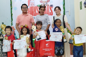Honda Meriahkan Christmas Fair di Jayamart Jayapura