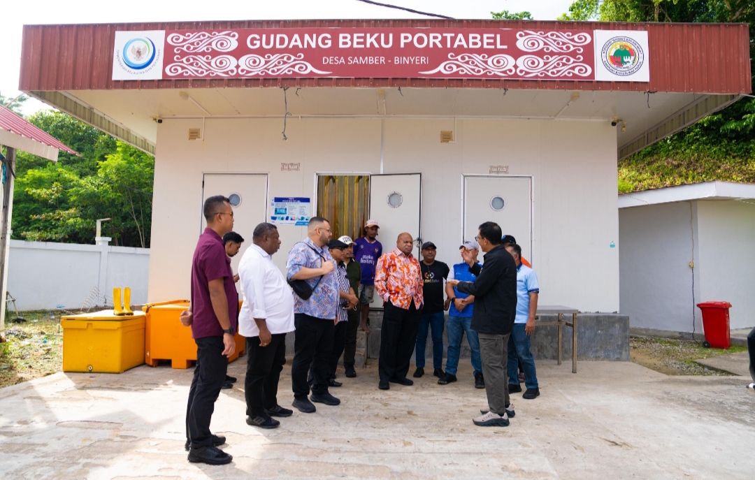 Gubernur Fakhiri Optimis Kampung Nelayan Samber-Binyeri Bisa Menjadi Lumbung Perikanan di Papua