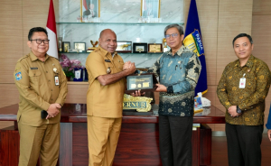 Bertemu Gubernur Fakhiri, Komnas HAM RI Bahas Hak Ulayat Tanah pada Proyek Strategis Nasional