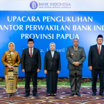 Warsono Dikukuhkan Sebagai KPwBI Papua, Wagub Aryoko: Kolaborasi Kunci Pertumbuhan Ekonomi