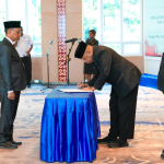 Nur Hasan Dikukuhkan Sebagai Kepala BKN Regional IX, Gubernur Fakhiri: Tingkatkan Kualitas Pelayan Publik!