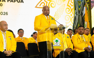 Dilantik Sebagai ketua DPD Partai Golkar Papua, Fakhiri: Konsolidasi Sudah Selesai, Saatnya Kuningkan Papua!