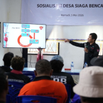 PLN Perkuat Mitigasi Bencana di Wilayah Pesisir Hamadi Melalui Program Desa Siaga Bencana