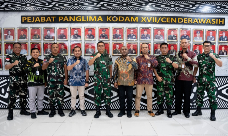 PLN dan Kodam Cenderawasih Sepakat Kawal Pemerataan Listrik di Papua
