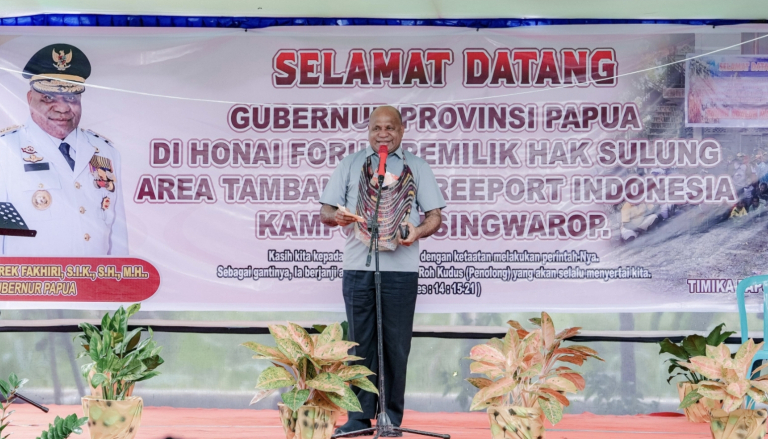 Gubernur Fakhiri: Pengelolaan Saham PT Papua Divestasi Mandiri Akan Melibatkan Masyarakat Adat