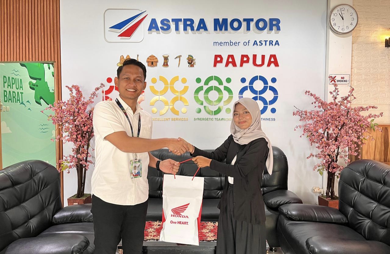 Astra Motor Papua Berikan Apresiasi Bagi Pemenang Synergy Youth Squad
