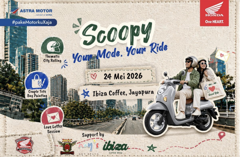 Yuk Ikut dan Daftarkan Dirimu di Event Scoopy Your Mode, Your Ride!