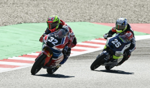 Ramadhipa Impresif, Melesat Raih Podium Perdana di Moto3 Junior Barcelona