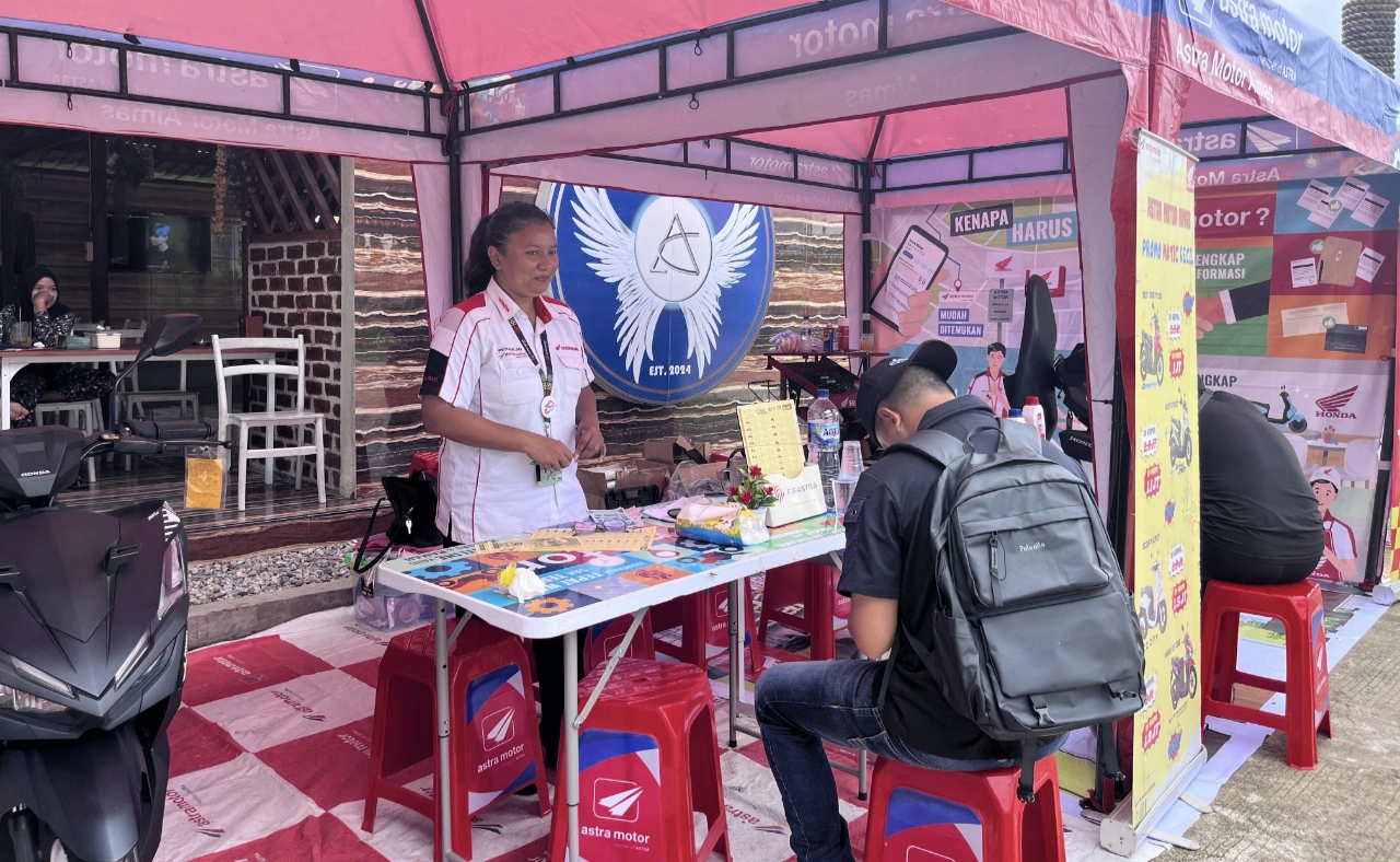 Astra Motor Aimas Gelar Roadshow dan Servis Kunjung di Komando Armada III