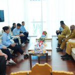 Dukung Rencana Transformasi pelayanan Kesehatan di Papua, Dirut RSUP Jayapura Temui Gubernur Fakhiri