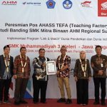 Resmikan Pos AHASS TEFA, AHM Jembatani Siswa Masuki Dunia Industri