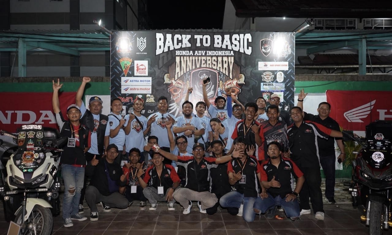 Kehadiran Astra Motor Papua dalam Anniversary ke-5 Honda ADV Indonesia
