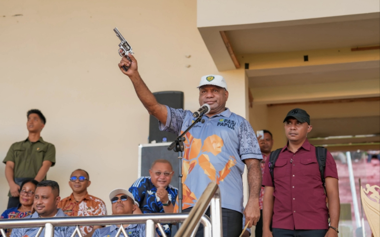 Gubernur Fakhiri Buka Kejurda Atletik Papua 2026 di Jayapura, 230 Atlet Siap Bersaing