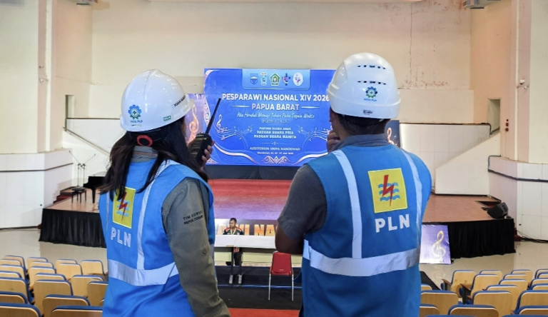 Dukung Penuh Pelaksanaan Pesparawi XIV Manokwari, PLN Pastikan Pasokan Listrik Aman dan Andal